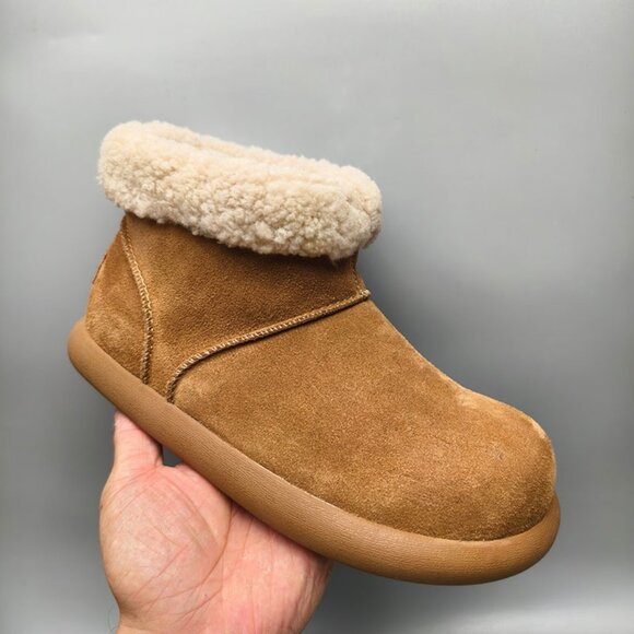 UGG Womens Chestnut Lambswool Snow Boots - Picture 7 of 7
